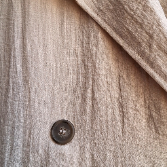 NWT H&M Double-Breadted Trench Coat - Picture 10 of 16